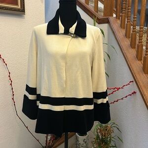Ralph Lauren Black and White Cardigan